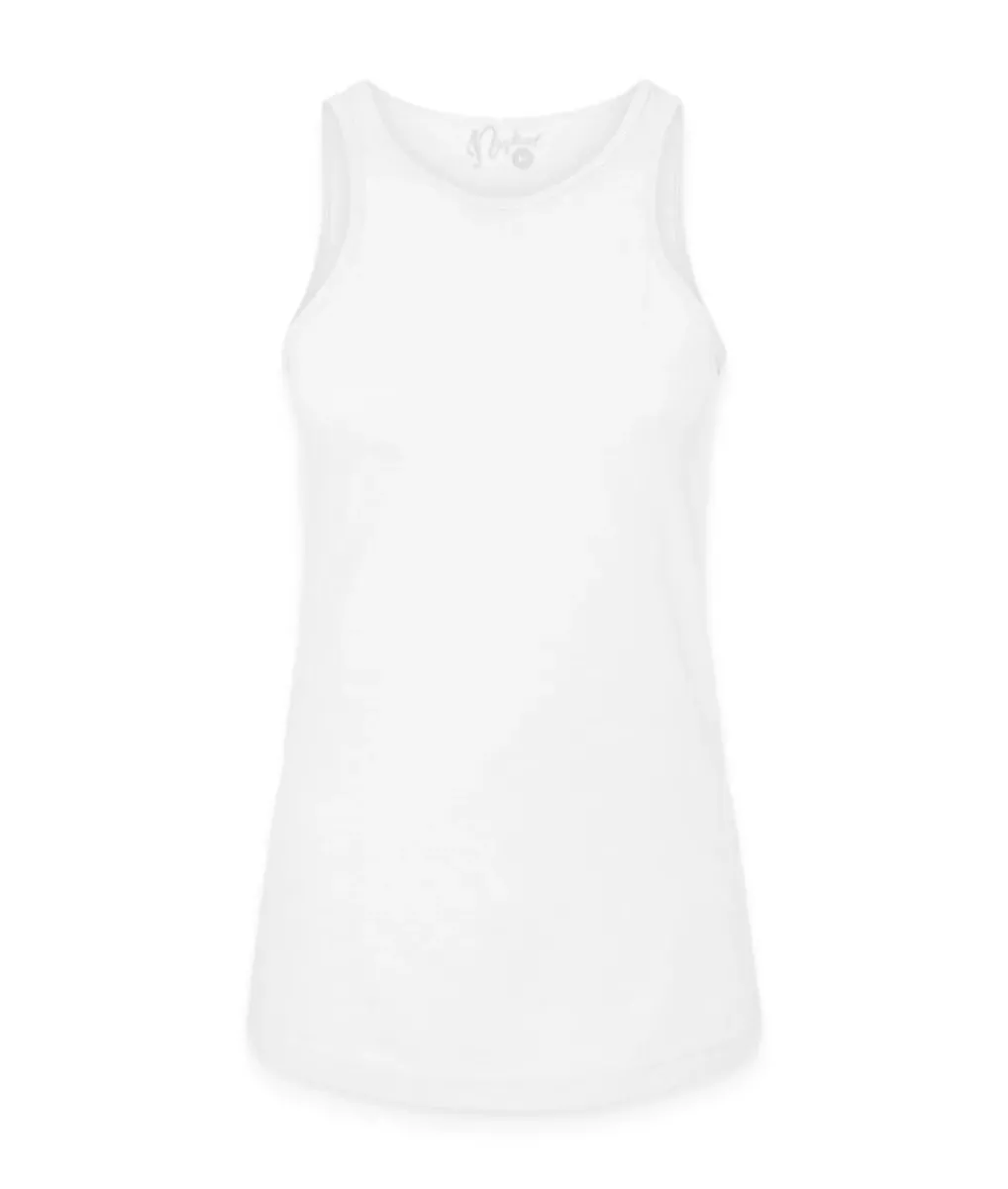 Discount Nayked Apparel Women'S Ridiculously Soft Recycled Racerneck Tank