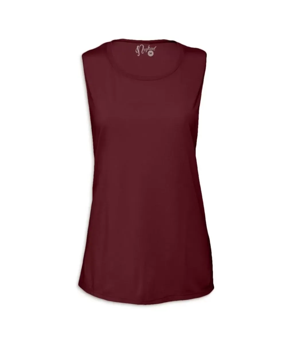 Best Nayked Apparel Women'S Ridiculously Soft Scoop Muscle Tank