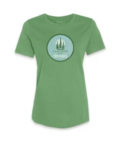 Online Nayked Apparel Women'S Ridiculously Soft Graphic Tee | All Good In The Woods