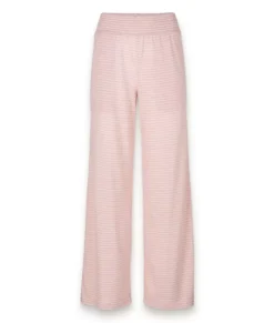Outlet Nayked Apparel Women'S Ridiculously Soft Shirred Wide Leg Fine Line Striped Lounge Pants