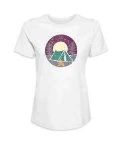 Clearance Nayked Apparel Women'S Ridiculously Soft Graphic Tee | Campfire