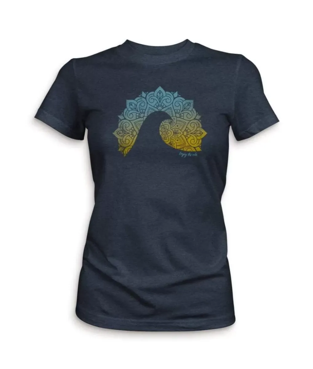 Clearance Nayked Apparel Women'S Ridiculously Soft Midweight Graphic Tee | Enjoy The Ride