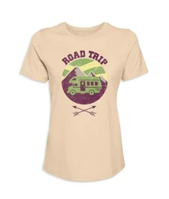Best Nayked Apparel Women'S Ridiculously Soft Graphic Tee | Road Trip