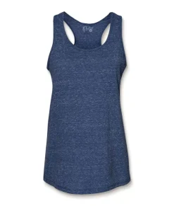 Outlet Nayked Apparel Women'S Ridiculously Soft Snow Heather Racerback Tank Top