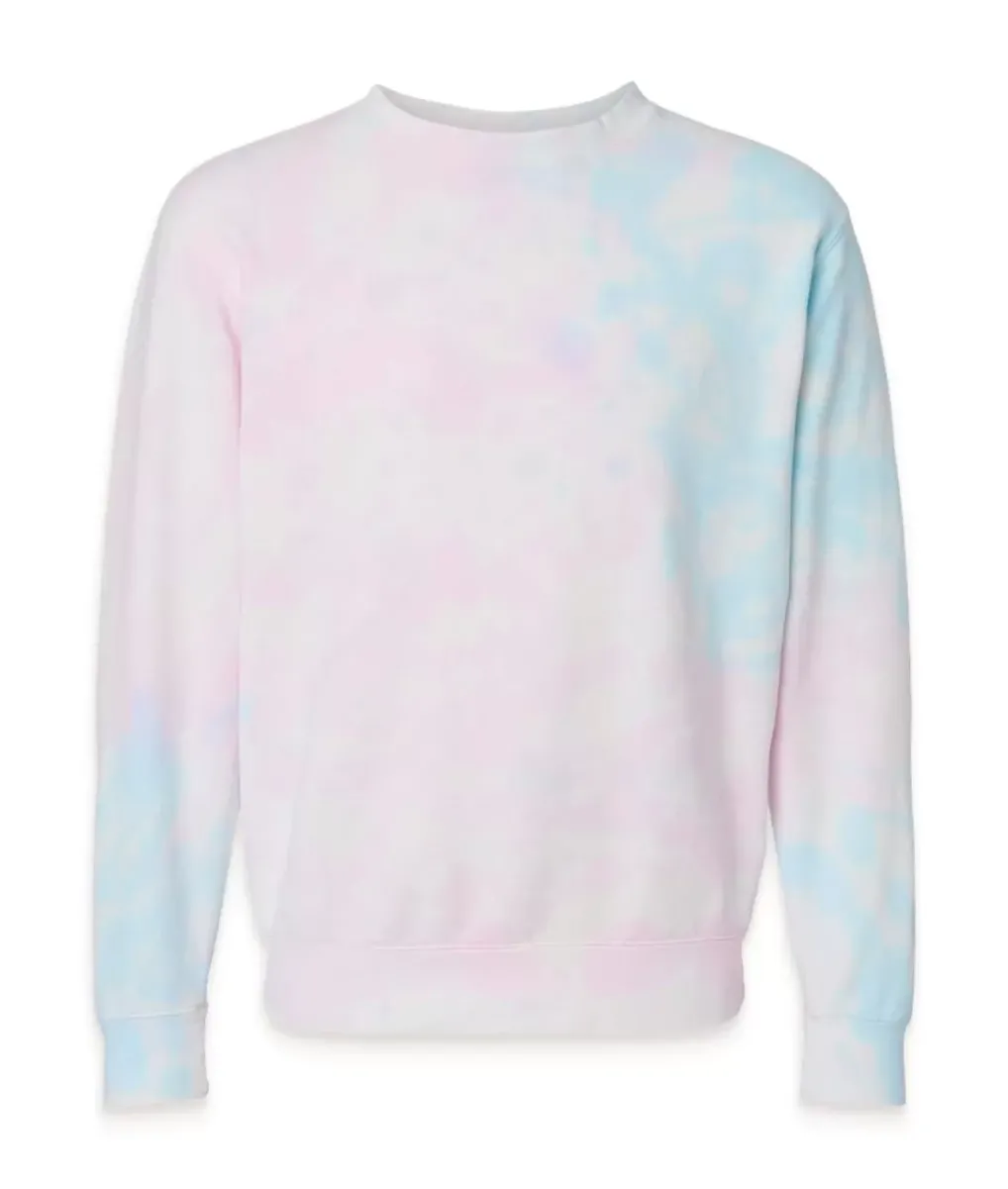 Hot Nayked Apparel Women'S Ridiculously Soft Oversized Tie-Dyed Pullover Sweatshirt