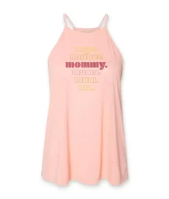 Hot Nayked Apparel Women'S Ridiculously Soft High Neck Graphic Tank | Mommy