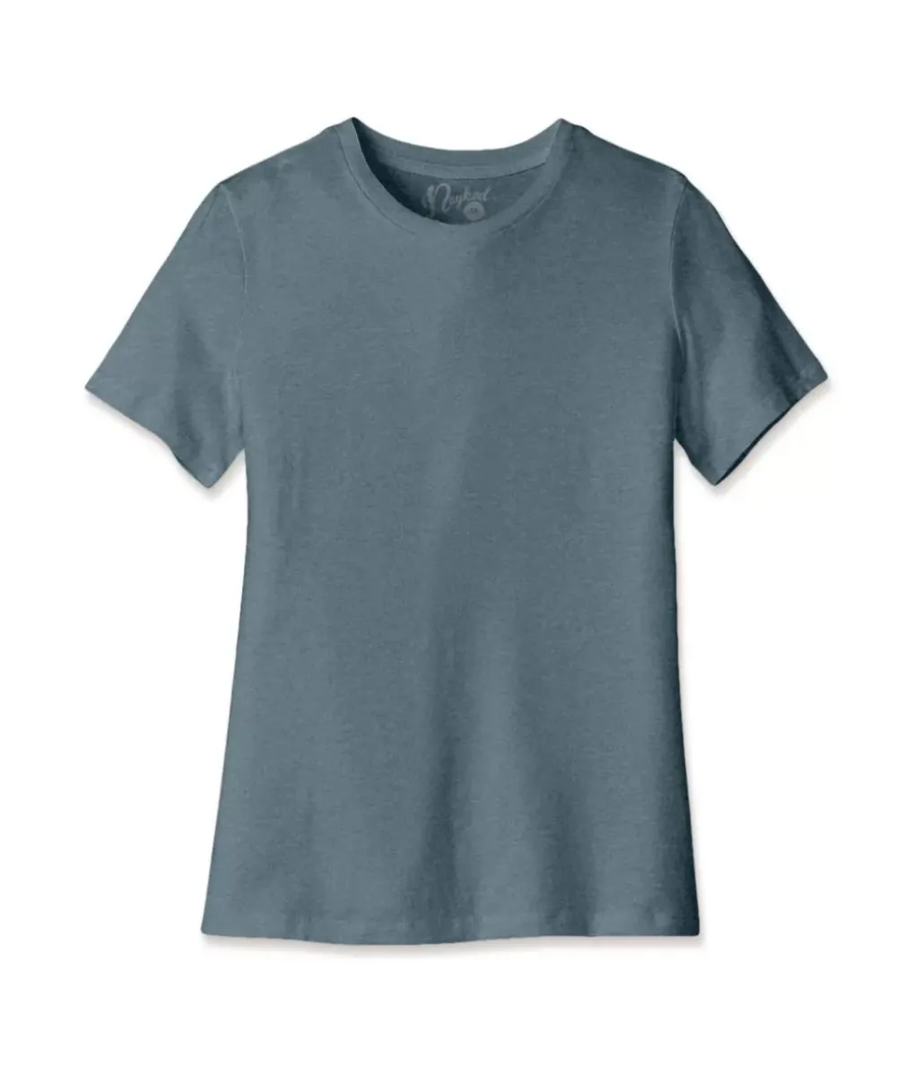 Best Nayked Apparel Women'S Ridiculously Soft Relaxed Fit Midweight T-Shirt