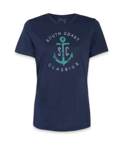 New Nayked Apparel Women'S Ridiculously Soft Lightweight Graphic T-Shirt | Sc Anchor