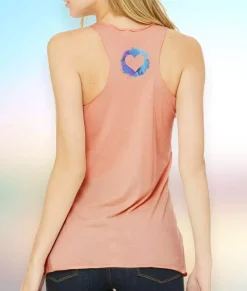 Online Nayked Apparel Women'S Ridiculously Soft Lightweight Graphic Racerback Tank | Love Is Love