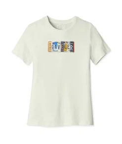 Online Nayked Apparel Women'S Ridiculously Soft Cotton Graphic Tee | Traveler