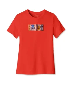 Online Nayked Apparel Women'S Ridiculously Soft Cotton Graphic Tee | Traveler