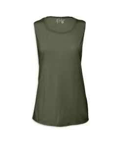 Sale Nayked Apparel Women'S Ridiculously Soft Scoop Muscle Tank