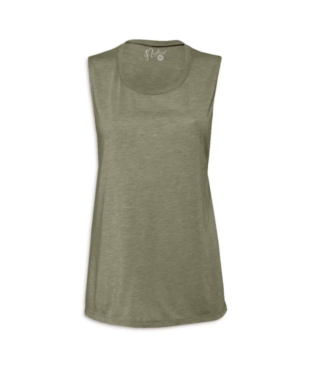Sale Nayked Apparel Women'S Ridiculously Soft Scoop Muscle Tank