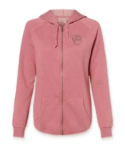 New Nayked Apparel Women'S Ridiculously Soft Washed Full-Zip Graphic Hoodie | Empowered Women