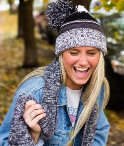 New Nayked Apparel Women'S Ridiculously Soft Chunky Knit Pom-Pom Beanie