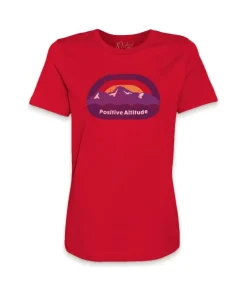 Hot Nayked Apparel Women'S Ridiculously Soft 100% Cotton Graphic Tee | Positive Altitude