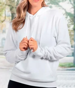 New Nayked Apparel Women'S Ridiculously Soft Sueded French Terry Pullover Hoodie