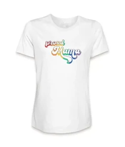 Hot Nayked Apparel Women'S Ridiculously Soft Lightweight Graphic T-Shirt | Proud Mama