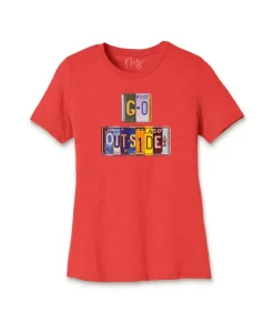 Clearance Nayked Apparel Women'S Ridiculously Soft Lightweight Graphic Tee | Go Outside