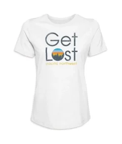 Fashion Nayked Apparel Women'S Ridiculously Soft Graphic Tee | Get Lost