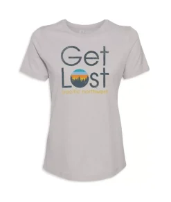 Fashion Nayked Apparel Women'S Ridiculously Soft Graphic Tee | Get Lost