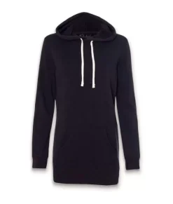 Best Nayked Apparel Women'S Ridiculously Soft Hooded Sweatshirt Dress