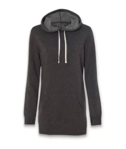 Best Nayked Apparel Women'S Ridiculously Soft Hooded Sweatshirt Dress