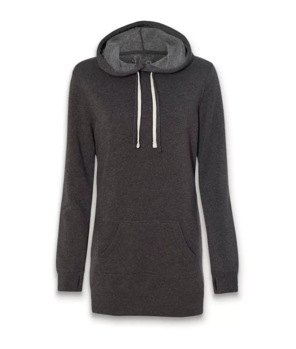 Best Nayked Apparel Women'S Ridiculously Soft Hooded Sweatshirt Dress