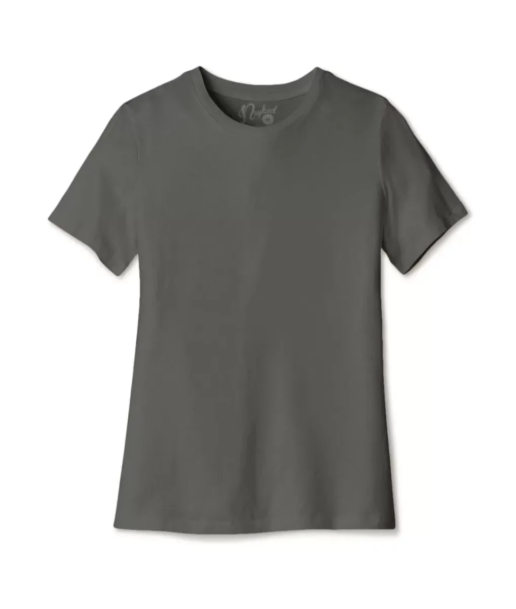 Hot Nayked Apparel Women'S Ridiculously Soft Relaxed Fit 100% Cotton T-Shirt | Classic