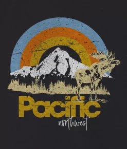 New Nayked Apparel Women'S Ridiculously Soft Graphic Oversized Pullover Sweatshirt | Pacific Northwest