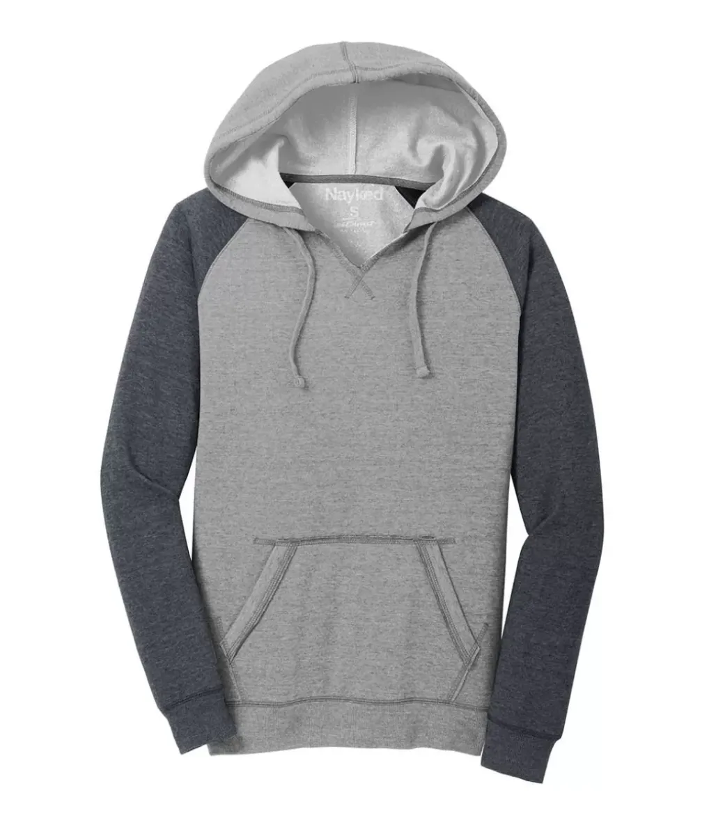 Discount Nayked Apparel Women'S Ridiculously Soft Raglan Fleece Hoodie