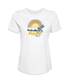 Best Nayked Apparel Women'S Ridiculously Soft Graphic Tee | Pacific Northwest
