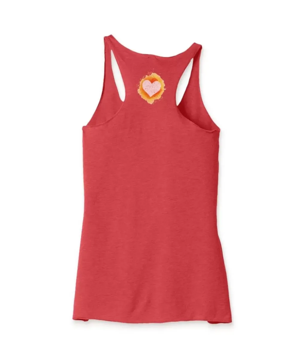 Outlet Nayked Apparel Women'S Ridiculously Soft Lightweight Graphic Racerback Tank | Love Is Love