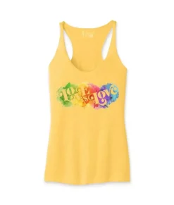 Outlet Nayked Apparel Women'S Ridiculously Soft Lightweight Graphic Racerback Tank | Love Is Love