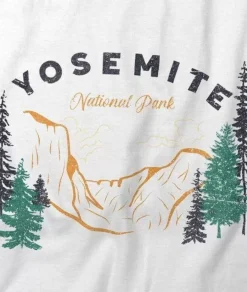 Clearance Nayked Apparel Women'S Ridiculously Soft Graphic Tee | Yosemite National Park