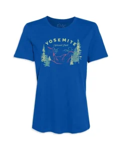 Clearance Nayked Apparel Women'S Ridiculously Soft Graphic Tee | Yosemite National Park
