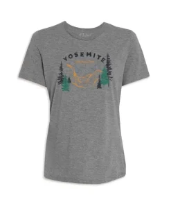 Clearance Nayked Apparel Women'S Ridiculously Soft Graphic Tee | Yosemite National Park
