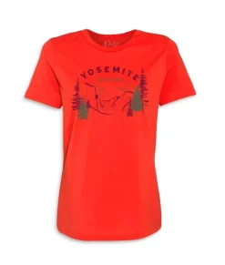 Clearance Nayked Apparel Women'S Ridiculously Soft Graphic Tee | Yosemite National Park