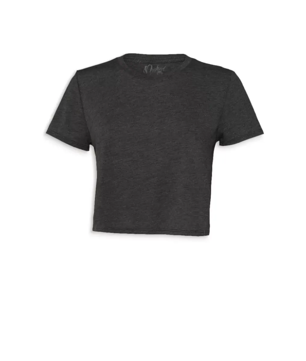 Fashion Nayked Apparel Women'S Ridiculously Soft Cropped Breezy Tee