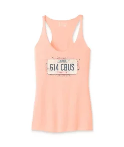 Online Nayked Apparel Women'S Ridiculously Soft Lightweight Racerback Graphic Tank | 614 Cbus