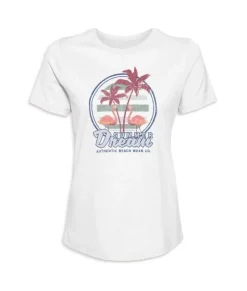 New Nayked Apparel Women'S Ridiculously Soft 100% Cotton Graphic Tee | Summer Dream