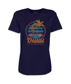 New Nayked Apparel Women'S Ridiculously Soft 100% Cotton Graphic Tee | Summer Dream