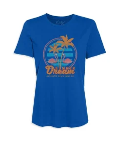 New Nayked Apparel Women'S Ridiculously Soft 100% Cotton Graphic Tee | Summer Dream