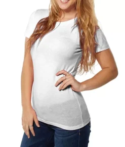 Best Nayked Apparel Women'S Ridiculously Soft Lightweight Crew Neck T-Shirt