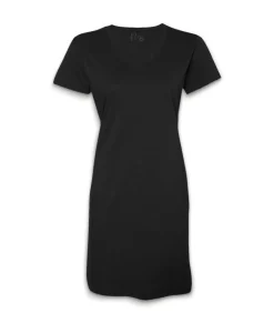 Sale Nayked Apparel Women'S Ridiculously Soft V-Neck T-Shirt Dress