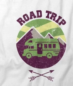 New Nayked Apparel Women'S Ridiculously Soft Graphic Tee | Road Trip