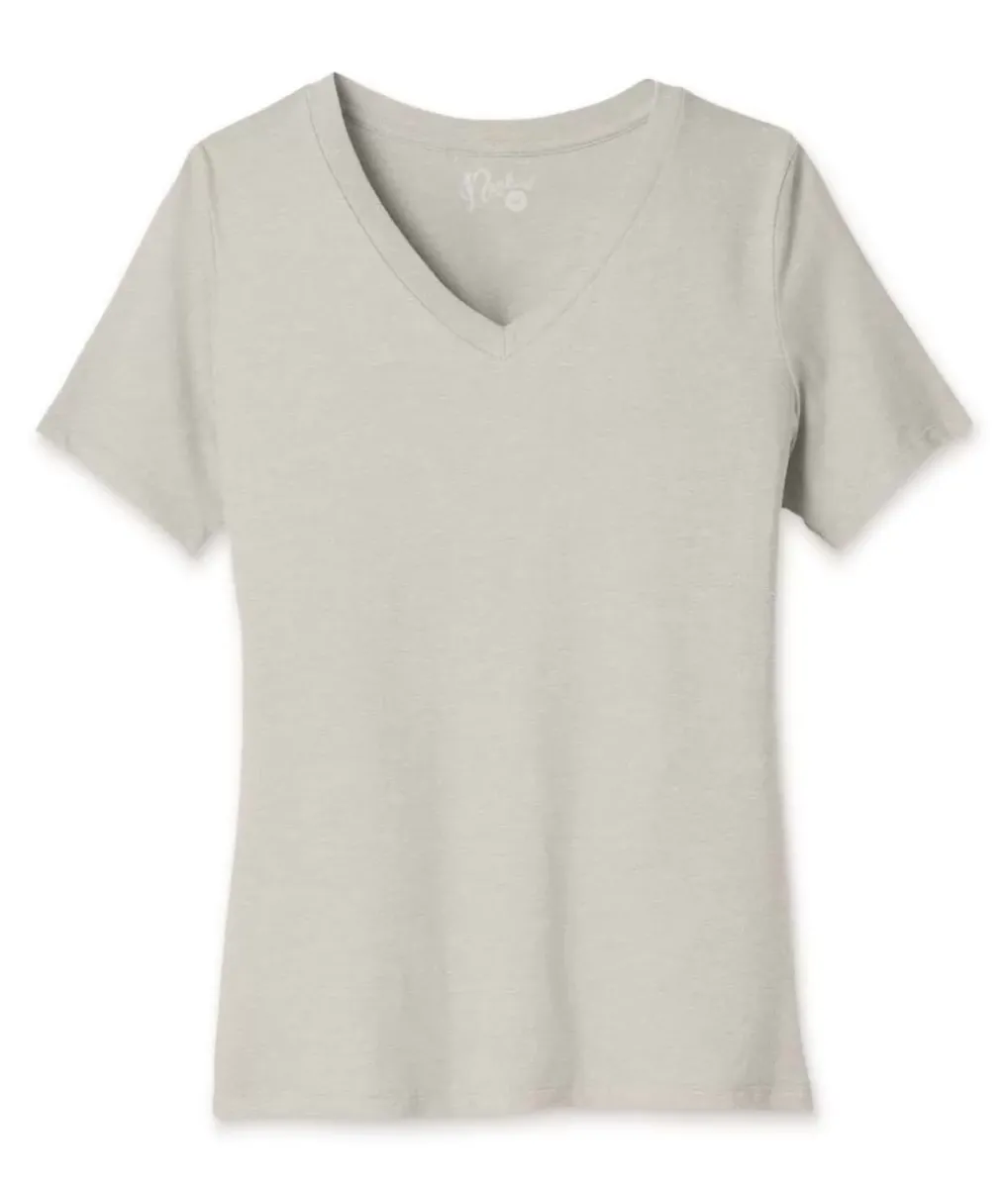 Discount Nayked Apparel Women'S Ridiculously Soft Relaxed Fit V-Neck T-Shirt
