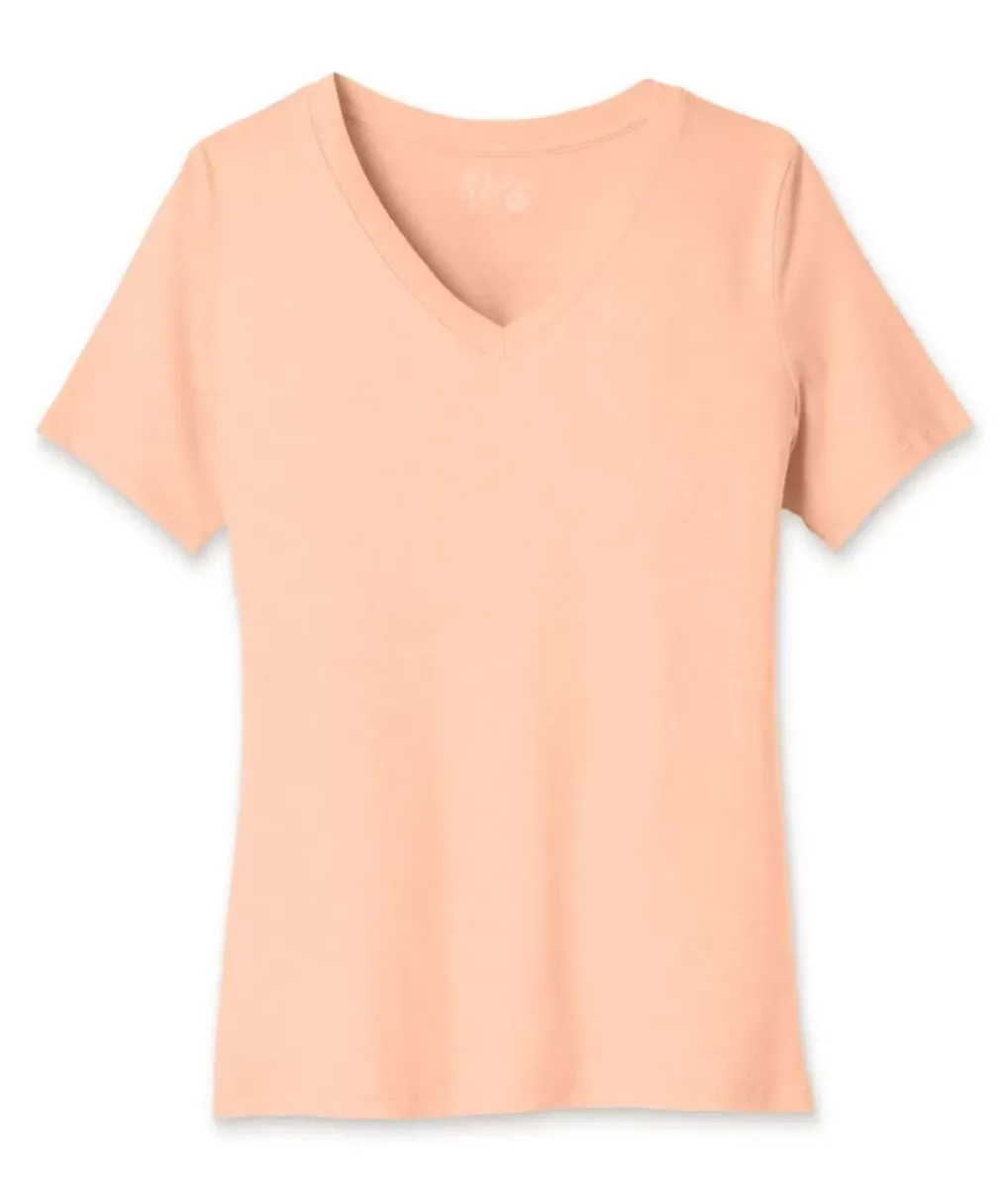 Discount Nayked Apparel Women'S Ridiculously Soft Relaxed Fit V-Neck T-Shirt