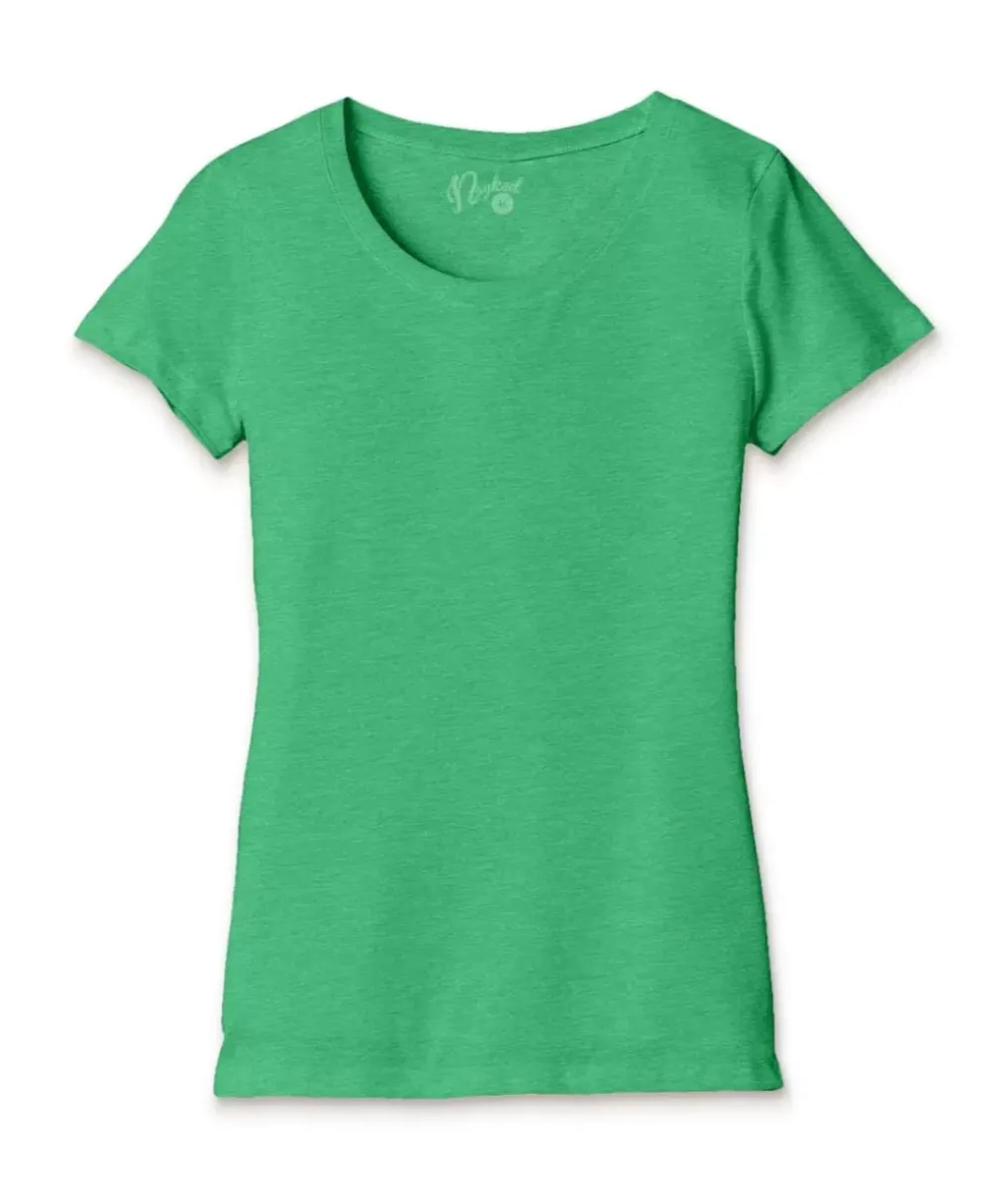 Discount Nayked Apparel Women'S Ridiculously Soft Lightweight Scoop-Neck T-Shirt
