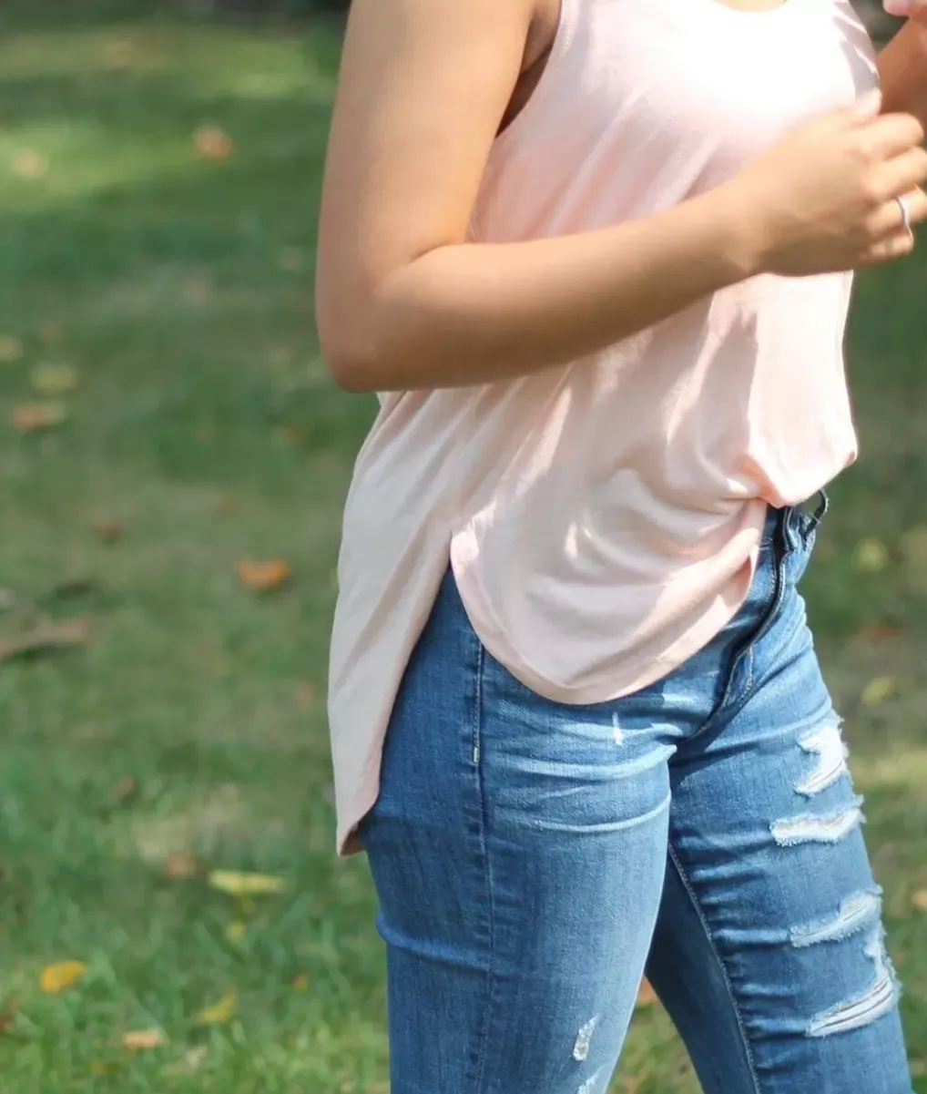 New Nayked Apparel Women'S Ridiculously Soft Lightweight Flowy Tank Top With Side Slits